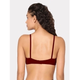 In Shape Lingerie - Maroon Cotton Non Padded Women's T-Shirt Bra ( Pack of 1 ) - None