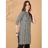 Antaran Rayon Striped Straight Womens Kurti - Multicolor ( Pack of 1 ) - None