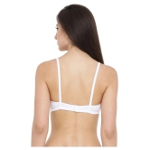 Clovia Cotton T-Shirt Bra - White - 40C