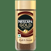 Nescafe Gold Blend Instant Coffee Powder - Arabica & Robusta Beans, 190 G Jar