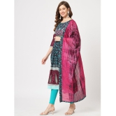 Pannkh - Multicoloured Rayon Womens Anarkali Kurti ( Pack of 1 ) - None