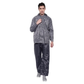 Zacharias Grey Rain Suit - 2XL