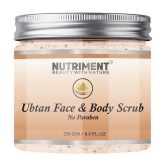 Nutriment Ubtan Face And Body Scrub For Men & Women ( Pack of 1 ) - 250gm