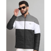 MXN Polyester Men''s Puffer Jacket - Grey ( Pack of 1 ) - None