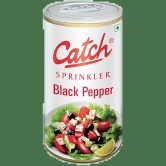 Catch Black Pepper Sprinklers - Adds Flavour & Aroma, 100 G Can