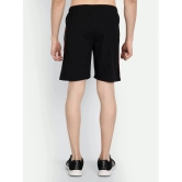 Zeffit - Black Cotton Blend Mens Shorts ( Pack of 1 ) - None