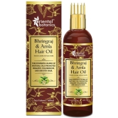 St.Botanica Pro Keratin & Argan Oil Hair Mask, 200ml + Oriental Botanics Bhringraj & Amla Hair Oil With Comb Applicator, 100ml