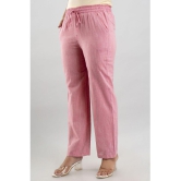 MAUKA - Pink Cotton Womens Palazzo ( Pack of 1 ) - None