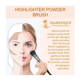 Majestique Highlighter Powder Brush, Soft Bristles for Makeup