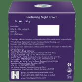 Himalaya Revitalizing Night Cream - White Lily & Tomato, For Dry To Combination Skin, Free From Alcohol & Parabens, 50 G