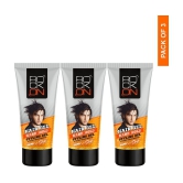 RockOn Hard Hold Styling Gel For Hair Styling, Pack of 3 ( 60 gram each)