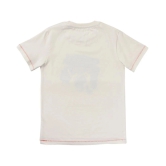 Terra by Cub McPaws Boys 100% Organic Off white T Shirt | GOTS Certified | Chemical Free | 4 to 12 Years - None