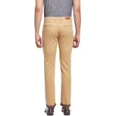 Rodamo  Men Khaki Slim Fit Trousers