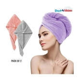 dust n shine Multi Color Cotton Womens Headwrap ( Pack of 2 ) - Multi Color