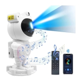 COREGENIX ASTRONAUT 5 W Bluetooth Speaker Bluetooth V 5.1 with USB,LED lights Torch Playback Time 8 hrs White - White