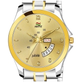 Hemt - Silver Metal Analog Mens Watch