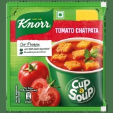 Knorr Tomato Chatpata Cup A Soup - 100% Real Vegetables, No Added Preservatives, 13.5 G