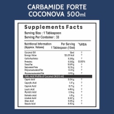 Carbamide Forte 100 Pure Extra Virgin Cold Pressed Coconut Oil for Skin Hair Growth  Cooking  500ml-Carbamide Forte 100% Pure Extra Virgin Cold Pressed Coconut Oil for Skin, Hair Growth & Cooking