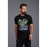 Never Been Seen Printed Black T-Shirt for Men S