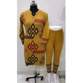 Alisha Ensemble Winter Sets-Free Size up to XL / Yellow