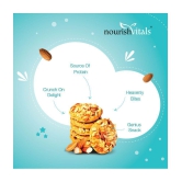 NourishVitals Almond Cookies, Heavenly Bites, Source of Protein, Crunchy Delights, Genius Snack,120g