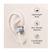 Portronics Conch Beat C Type C Wired Earphone In Ear Tangle Free Cable Silver