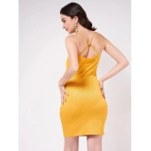 Zima Leto - Yellow Polyester Womens Bodycon Dress ( Pack of 1 ) - None