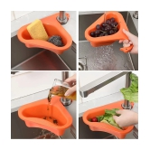 Multipurpose Plastic Kitchen Sink Organizer Corner Dish