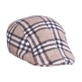 Zacharias Brown Woollen Men's Cap ( Pack of 1 ) - Brown