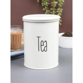 Tea Jar with Lid - (Off White, 900mL)