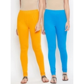 Pack of 2 Solid Churidar Length Legging