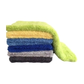 HOMETALES - Multicolor 500 GSM Microfiber Cloth For Automobile ( Pack of 6 )