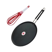 LAZYWINDOW Iron Dosa Tawa ( Pack of 1 ) - Black