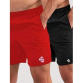 Forbro Multicolor Polyester Lycra Mens Outdoor & Adventure Shorts ( Pack of 2 ) - None