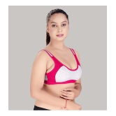 HAYA Pink Cotton Non Padded Womens Everyday Bra ( Pack of 1 ) - None