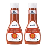 Veeba Hot Garlic Stir Fry Sauce & Dip, 330 G (Pack Of 2)