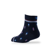 Men Pack Of 2 Patterned Cotton Ankle Length Socks