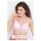 Clovia Polyamide T-Shirt Bra - Pink - 38B