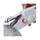 1PC White Color Rectangle Hand-held Portable Multi-functional Electric Mini Sewing Machine