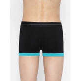 La Intimo Black Cotton Mens Trunks ( Pack of 1 ) - None