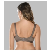 Elina Pack of 1 Cotton Non Padded Womens T-Shirt Bra ( Brown ) - None