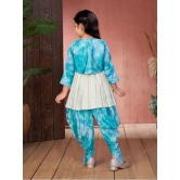 Aarika Off White Cotton Blend Girls Top & Dhoti Set ( Pack of 1 ) - None