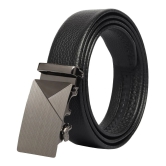 Loopa Black PU Formal Belt Pack of 1 - 34