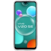 Case Vault Covers Silicon Soft cases Compatible For Silicon Vivo V20 SE ( Pack of 1 ) - Transparent