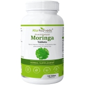 Attar Ayurveda Moringa Tablets 120 Tablets, 500 mg each | Pure and Natural, Highly Nutritious