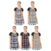 E-Retailer Set of 5 Cotton Apron