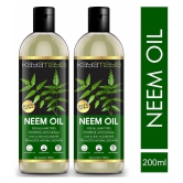 Kayamaya 100% Pure Neem Oil for Hair & Skin Oil 100 mL Pack of 2