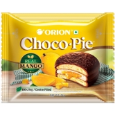 Orion Choco Pie With Real Mango - 100% Veg, Centre Filled, 336 Gm (12 Pcs X 28 G Each)