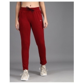 Addyvero - Red Cotton Blend Womens Running Trackpants ( Pack of 1 ) - 30