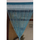 ENTICE Single Door Beaded String Curtain - Blue